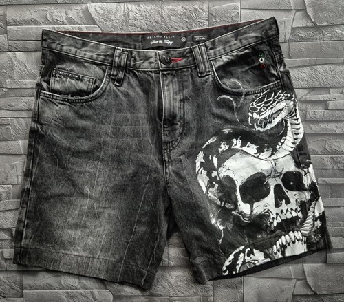 Philipp plein shorts - skull, and