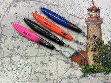 pilker set norwegen 4 Speed Pilker 200g UV Farben VMC Drillinge