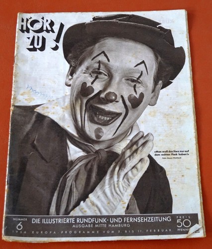 Alte illustrierte hör zu - hÖr,