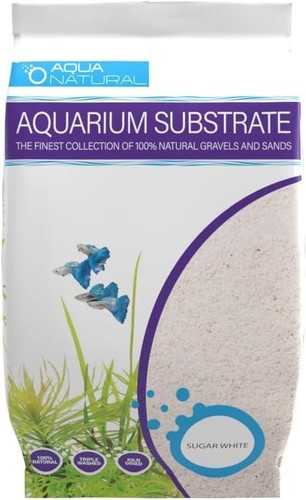 Sugar white sand 10lb - white,