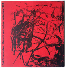 Emil Schumacher Ölbilder Gouachen Galerie Van De Loo München Memorabilia 1962