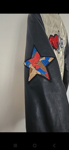Leder jacke für - jacke, mädchen