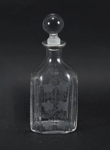 Böhmen glasflasche - böhmen,