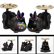 Bulldogge Skulptur Deko