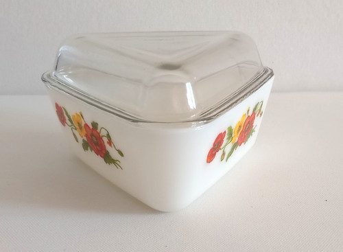 Vintage pyrex dreieck - vintage, schale