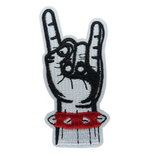 Heavy Metal Hand Aufnäher