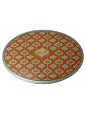 FOSSIL Schmuckschatulle Retro Mehrfarbig Metall Oval Dose Aufbewahrung