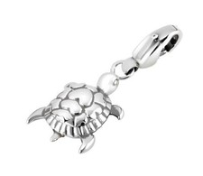 Charm Schildkröte 925 Silber