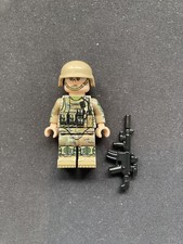 Lego Custom Modern U.S. Soldier United Bricks Brickarms Modern Combat 