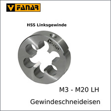Schneideisen M3 - M20 LH