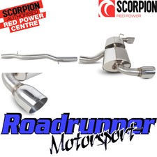 Scorpion Golf R32 MK4 Auspuffanlage ab Kat ohne Resonanz lauter 4" T SVWS040