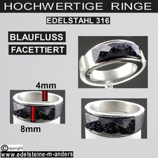 Damenring Damen Ring Edelstahl