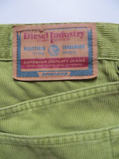 Diesel CHEYENNE Herren Cord Jeans Hose W 29 /L 32 Grün ! Vintage Cordhose KULT !