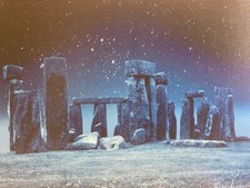 LED Bild Stonehenge 700 x
