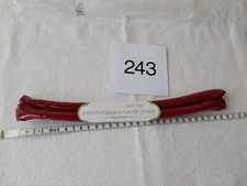 MICHE BAG - Griffe / Henkel  / Riemen aus Rotem Kunstleder