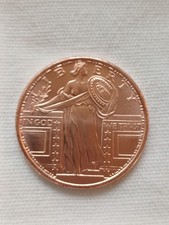 1 oz. 999 Kupfermünze