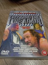 ECW Crossing The Line Again 1997 DVD WWE Aew Nxt Roh TNA Njpw Wrestling 