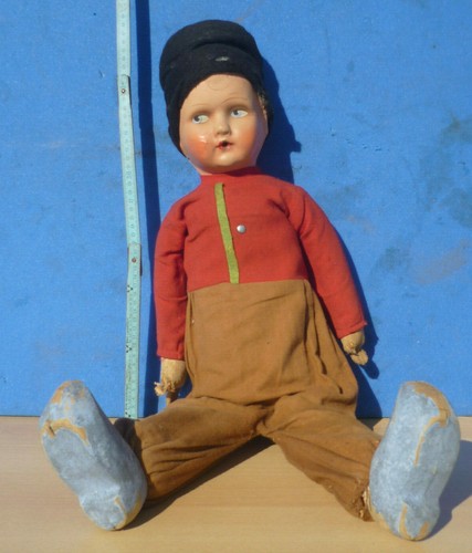 Alte papp kopf puppe - alte, -puppe