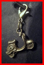 Mofa Moped ROLLER Charm Armband Anhänger m. Karabiner Kettenanhänger NEU  (y30)