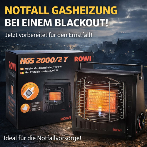 Neu rowi hgs2000 gasheizer - rowi,
