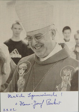Autogramm deutscher Erzbischof