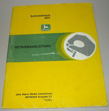 Betriebsanleitung John Deere