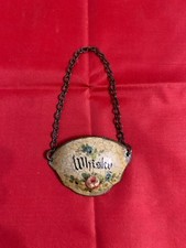 ANTIKE EMAILLE AUF MESSING