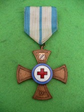 Orden Bayrisches Rotes Kreuz Ehrenzeichen für Verdienste Bronze 25 Jahre