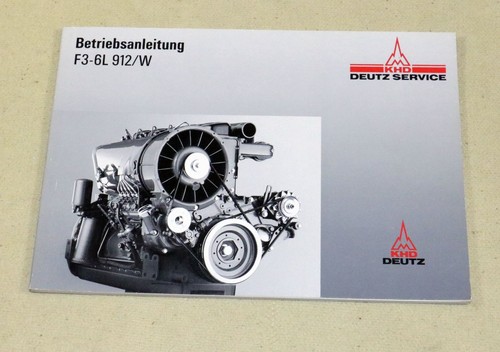 Betriebsanleitung deutz motor - betriebsanleitung,
