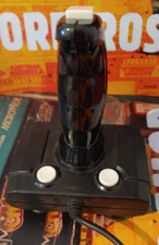 Elite white (Commodore, Atari XL 64 Amiga) (works) Joystick Controller 8-bit 16-