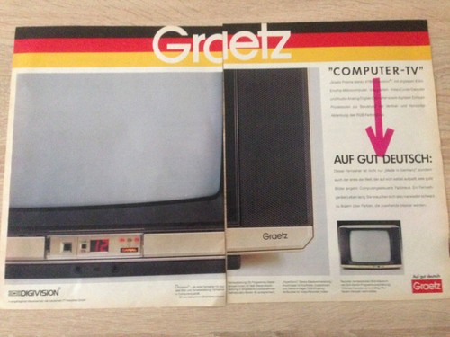 Original reklame werbung 1984 - werbung,