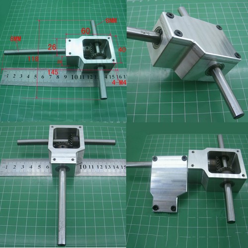 8mm kegelrad getriebe - 90°,