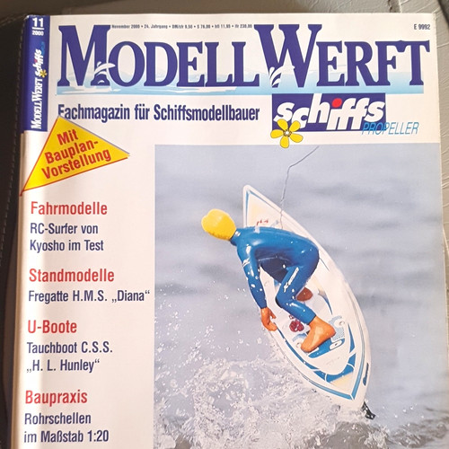 Zeitschrift modellwerft - zeitschrift,