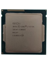 Intel Core i7-4770K SR147 Prozessor CPU Desktop PC Silber