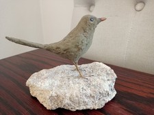 Antike Deko Skulptur Vogel