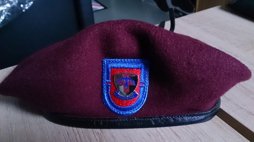 Rotes barett fallschirmjäger - rotes,