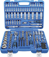 BGS Steckschlüsselkasten Knarrenkasten Ratsche Nüsse 1/4" 3/8" 1/2"  192 Teilig