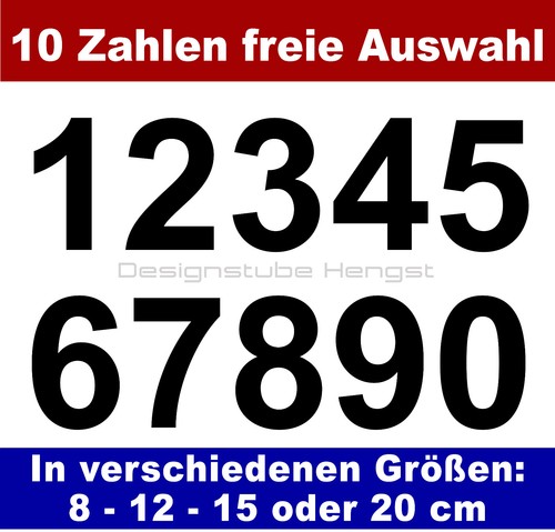 Zahlen frei wählbar - 10,