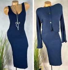 2 teiler RIPPSTRICK SET Kleid
