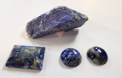 Lapis lazuli set rohstein - lazuli, &