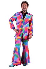 Kostüm hippie neon anzug hose - kostüm,
