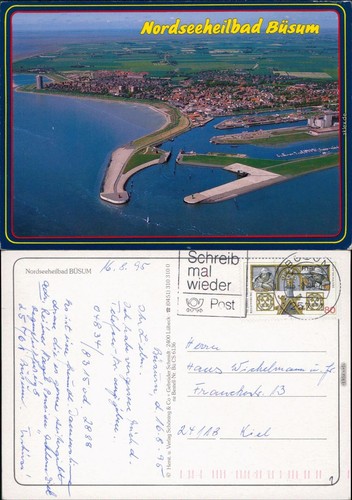 Ansichtskarte büsum - ansichtskarte,