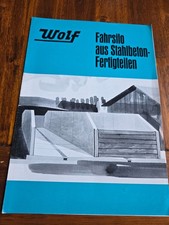 WOLF Fahrsilo Traktor Schlepper Programm Prospekt Brochure d