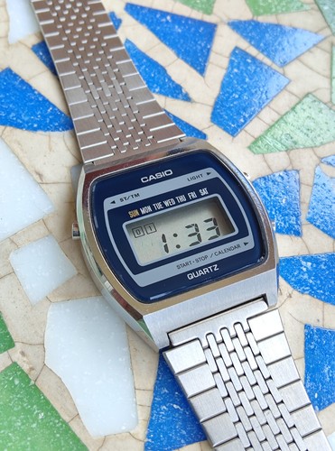Vintage lcd digitaluhr casio - vintage,