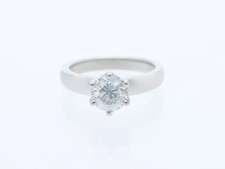 Top Preis Ring 0,90 ct. Brillant Diamant 950 Platin Deta Schmuck