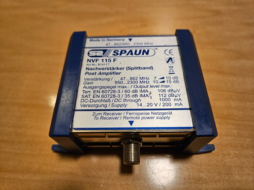 Spaun nvf 115 splitband - spaun,