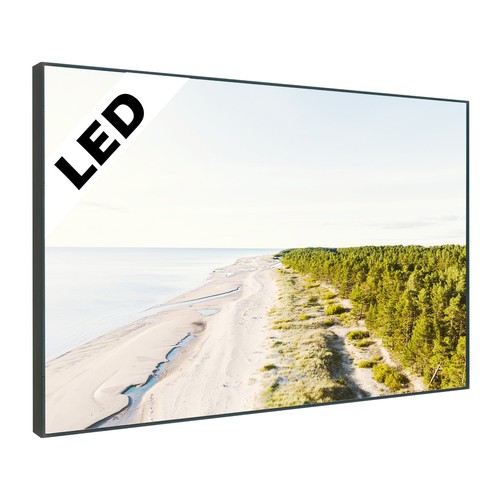 Led wandbild küste ostsee - wandbild,