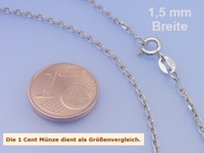 Echt 925 Silber Ankerkette 1,2