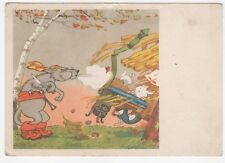 2/384  AK HUMOR --- TORNADO UNBEKANNT OFEN DOLCH  SCHWEIN RUSSLAND 1969 ---