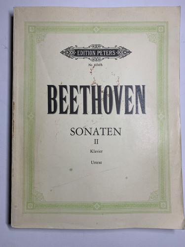 Noten beethoven sonaten ii - noten.,